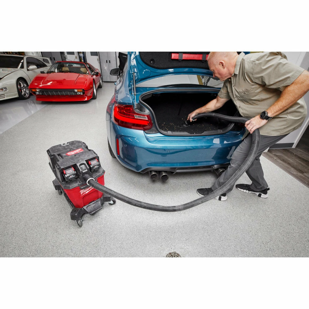Milwaukee 0920-22HD M18 FUEL 9 Gallon Dual-Battery Wet/Dry Vacuum Kit Tools & Equipment 11 Milwaukee 0920-22HD M18 FUEL 9 Gallon Dual-Battery Wet/Dry Vacuum Kit Tools & Equipment