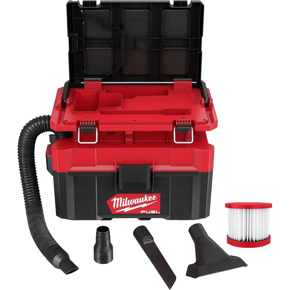 Milwaukee 0970-20 M18 FUEL PACKOUT 2.5 Gallon Cordless Wet/Dry Vacuum -Bare Tool 3 Milwaukee 0970-20 M18 FUEL PACKOUT 2.5 Gallon Cordless Wet/Dry Vacuum -Bare Tool
