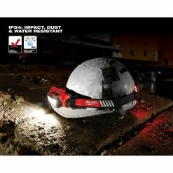Milwaukee 2116-21 600 Lumens LED USB Rechargeable BEACON Hard Hat Light Tools & Equipment