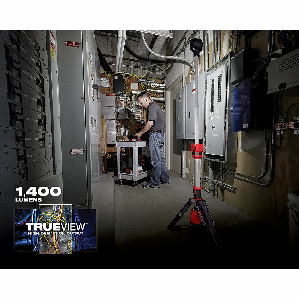 Tools & Equipment Milwaukee 2132-20 M12 12V 1,400-Lumen Dual Power Tower Light - Bare Tool 6 Tools & Equipment Milwaukee 2132-20 M12 12V 1,400-Lumen Dual Power Tower Light - Bare Tool