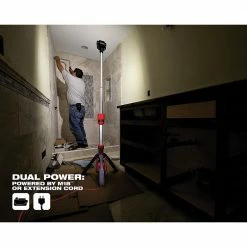 Tools & Equipment Milwaukee 2132-20 M12 12V 1,400-Lumen Dual Power Tower Light - Bare Tool 18 Tools & Equipment Milwaukee 2132-20 M12 12V 1,400-Lumen Dual Power Tower Light - Bare Tool