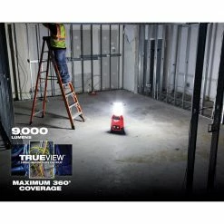 Milwaukee 2151-20 M18 RADIUS 360 Degree Cordless/Corded Site Light - Bare Tool