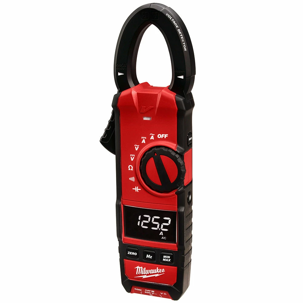 Milwaukee 2237-20 600A 600V Professional Purpose Thin Jaw Clamp Meter 3 Milwaukee 2237-20 600A 600V Professional Purpose Thin Jaw Clamp Meter