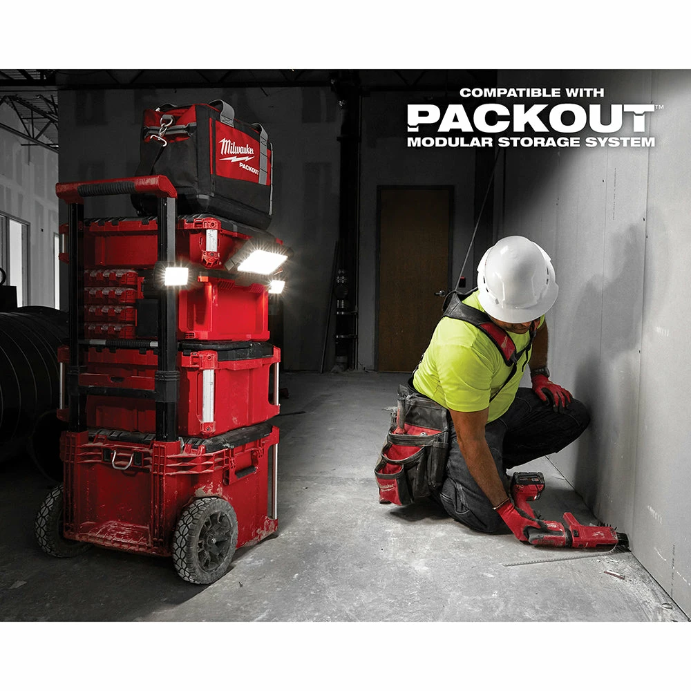Tools & Equipment Milwaukee 2357-20 M18 18V PACKOUT 3000 Lumen Multi-Directional Light/Charger 7 Tools & Equipment Milwaukee 2357-20 M18 18V PACKOUT 3000 Lumen Multi-Directional Light/Charger