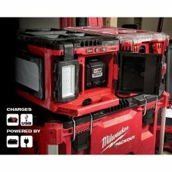 Tools & Equipment Milwaukee 2357-20 M18 18V PACKOUT 3000 Lumen Multi-Directional Light/Charger 19 Tools & Equipment Milwaukee 2357-20 M18 18V PACKOUT 3000 Lumen Multi-Directional Light/Charger