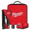 Milwaukee 2448-21 M12 12V Cordless Li-Ion Brushed Cable Stapler Kit Tools & Equipment 2 Milwaukee 2448-21 M12 12V Cordless Li-Ion Brushed Cable Stapler Kit Tools & Equipment