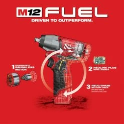 Milwaukee 2454-20 M12 FUEL 12V 3/8