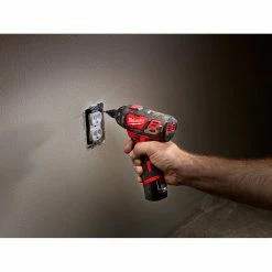 Tools & Equipment Milwaukee 2482-22 M12 12V Cordless Lithium-Ion Screwdriver Flashlight Combo Kit