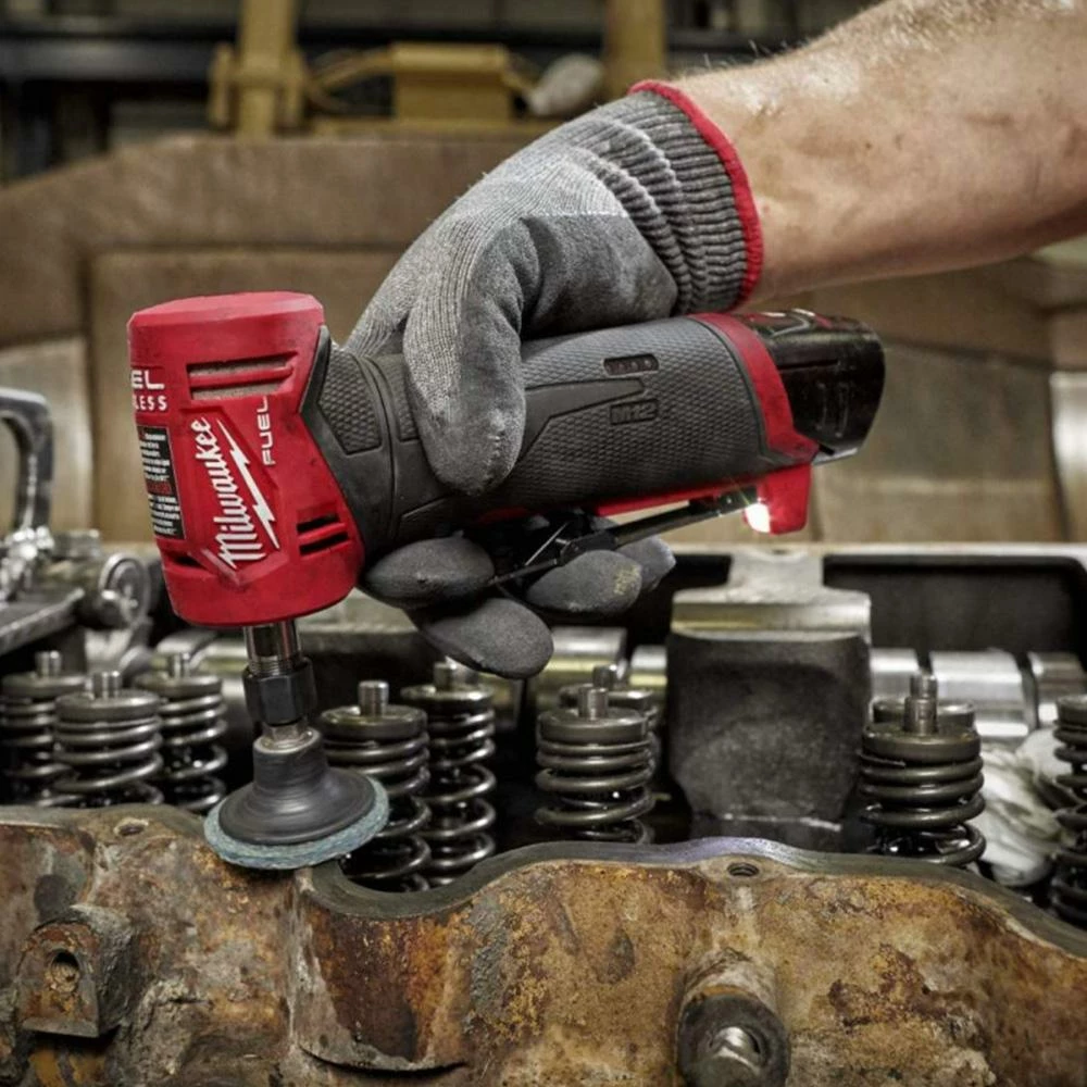 Milwaukee 2485-20 M12 FUEL 12V 1/4" Cordless Right Angle Die Grinder - Bare Tool 7 Milwaukee 2485-20 M12 FUEL 12V 1/4" Cordless Right Angle Die Grinder - Bare Tool