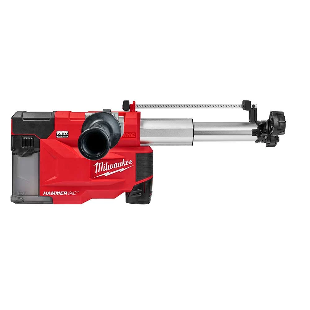 Milwaukee 2509-22 M12 12V HAMMERVAC Li-Ion Cordless Universal Dust Extractor Kit Tools & Equipment 10 Milwaukee 2509-22 M12 12V HAMMERVAC Li-Ion Cordless Universal Dust Extractor Kit Tools & Equipment