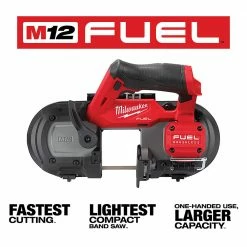 Tools & Equipment Milwaukee 2529-20 M12 FUEL 12V Cordless Li-Ion Compact Band Saw - Bare Tool