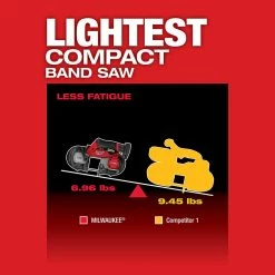 Tools & Equipment Milwaukee 2529-20 M12 FUEL 12V Cordless Li-Ion Compact Band Saw - Bare Tool