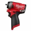 Milwaukee M12 2552-20 M12 FUEL 12V 1/4-Inch Stubby Impact Wrench - Bare Tool Tools & Equipment