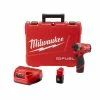Milwaukee 2553-22 M12 FUEL 12V 1/4-Inch Hex Impact Driver Kit Tools & Equipment