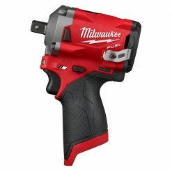 Milwaukee 2555P-20 M12 FUEL 12V 1/2-Inch Pin Impact Wrench - Bare Tool Tools & Equipment