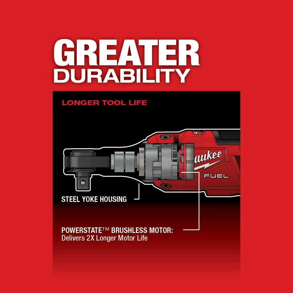 Milwaukee 2567-20 M12 FUEL 12V 3/8" Brushless High Speed Ratchet - Bare Tool 9 Milwaukee 2567-20 M12 FUEL 12V 3/8" Brushless High Speed Ratchet - Bare Tool