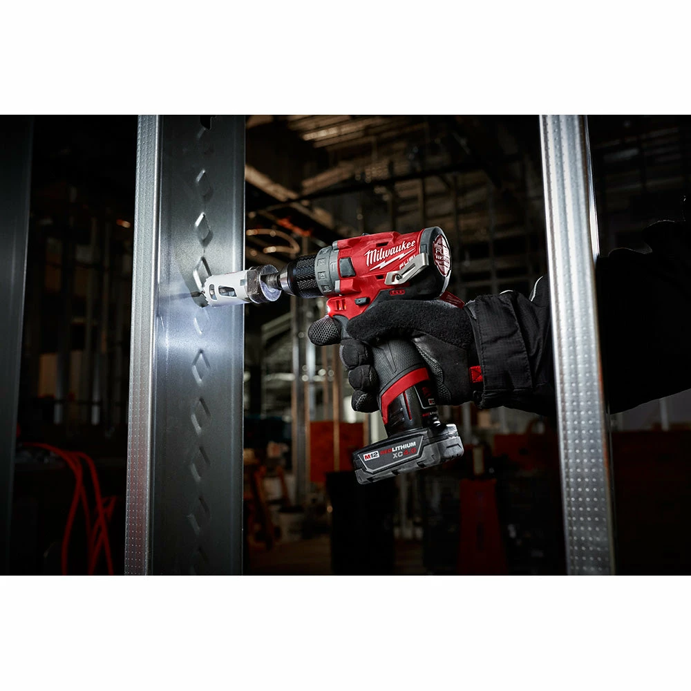 Tools & Equipment Milwaukee 2582-22 M12 FUEL 12V SURGE Driver 1/2 Inch Drill 2 Piece Combo 9 Tools & Equipment Milwaukee 2582-22 M12 FUEL 12V SURGE Driver 1/2 Inch Drill 2 Piece Combo