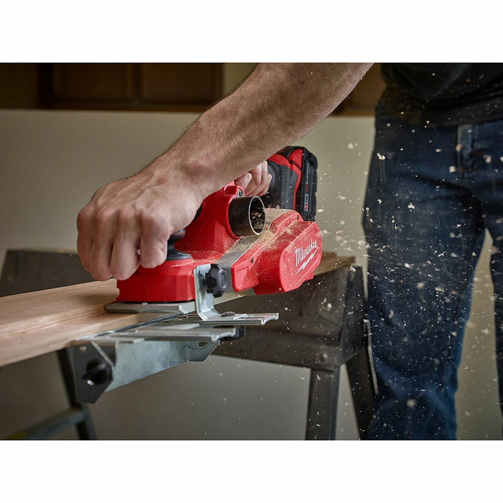 Milwaukee 2623-20 M18 18V 3-1/4-Inch Planer W/ Bevel/Edge Guide - Bare Tool Tools & Equipment 9 Milwaukee 2623-20 M18 18V 3-1/4-Inch Planer W/ Bevel/Edge Guide - Bare Tool Tools & Equipment