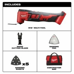 Milwaukee 2626-20 M18 18V Multi-Tool W/ Adapter - Bare Tool