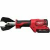 Milwaukee 2672-21F M18 18V FORCE LOGIC Cable Cutter Kit W/Fine Stranded Wire Jaw Tools & Equipment