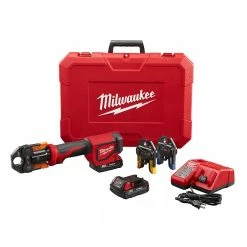 Tools & Equipment Milwaukee 2674-22P M18 18V Li-Ion Short Throw Press Tool Kit W/ PEX Crimp Jaws
