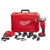 Milwaukee 2677-21 M18 18V FORCE LOGIC 6T Knockout Tool Kit W/ 1/2" - 4" Capacity Tools & Equipment