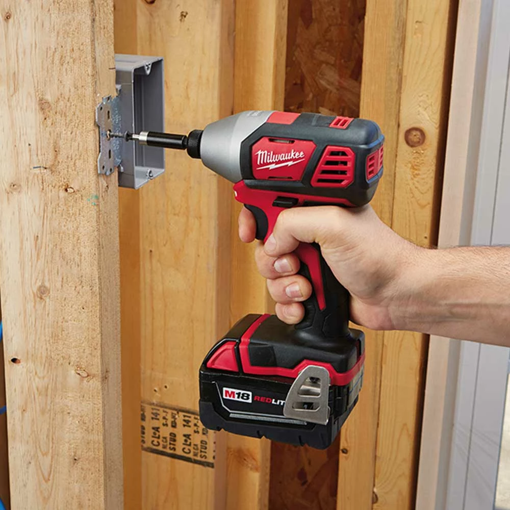 Milwaukee 2697-22CTP M18 18V Cordless Lithium-Ion 2-Tool Drill/Driver Combo Kit 10 Milwaukee 2697-22CTP M18 18V Cordless Lithium-Ion 2-Tool Drill/Driver Combo Kit