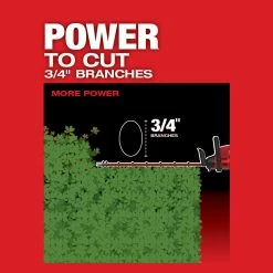 Milwaukee 2726-21HD M18 FUEL 18V 24-Inch Ergonomic Hedge Trimmer Kit Lawn & Outdoor Power