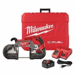 Tools & Equipment Milwaukee 2729-21 M18 FUEL 18V Deep Cut Band Saw Kit