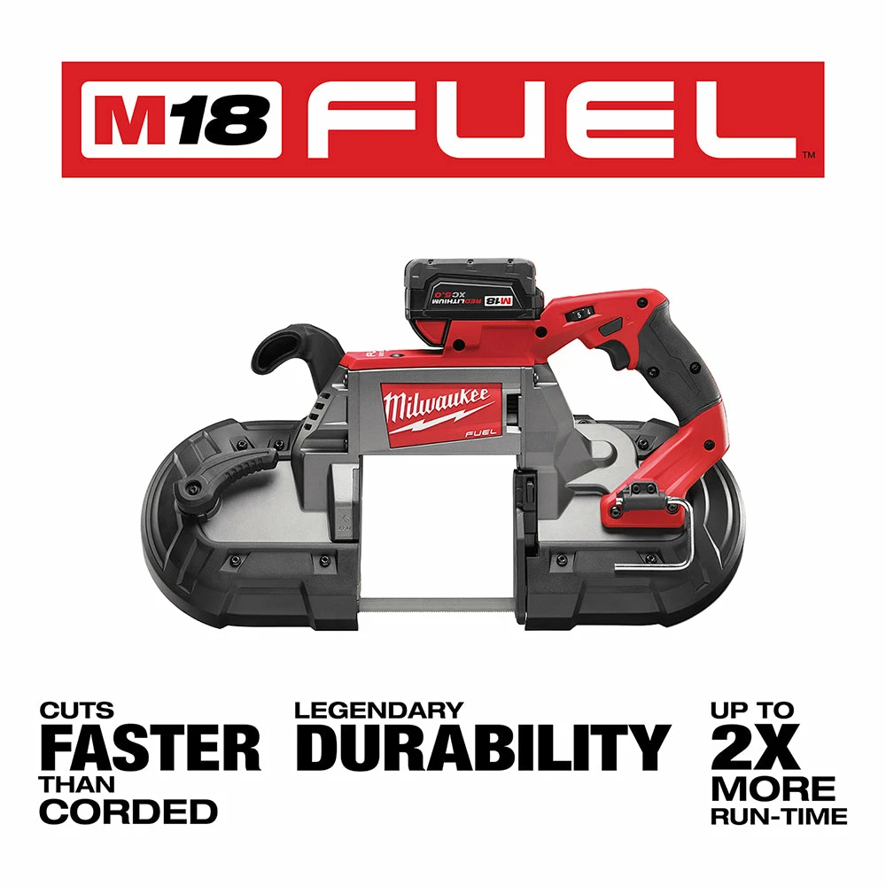 Tools & Equipment Milwaukee 2729-21 M18 FUEL 18V Deep Cut Band Saw Kit 5 Tools & Equipment Milwaukee 2729-21 M18 FUEL 18V Deep Cut Band Saw Kit