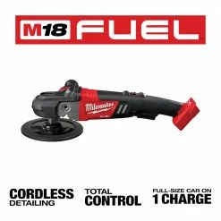 Milwaukee 2738-20 M18 18V FUEL 7” Cordless Lithium-Ion Polisher - Bare Tool Automotive 14 Milwaukee 2738-20 M18 18V FUEL 7” Cordless Lithium-Ion Polisher - Bare Tool Automotive