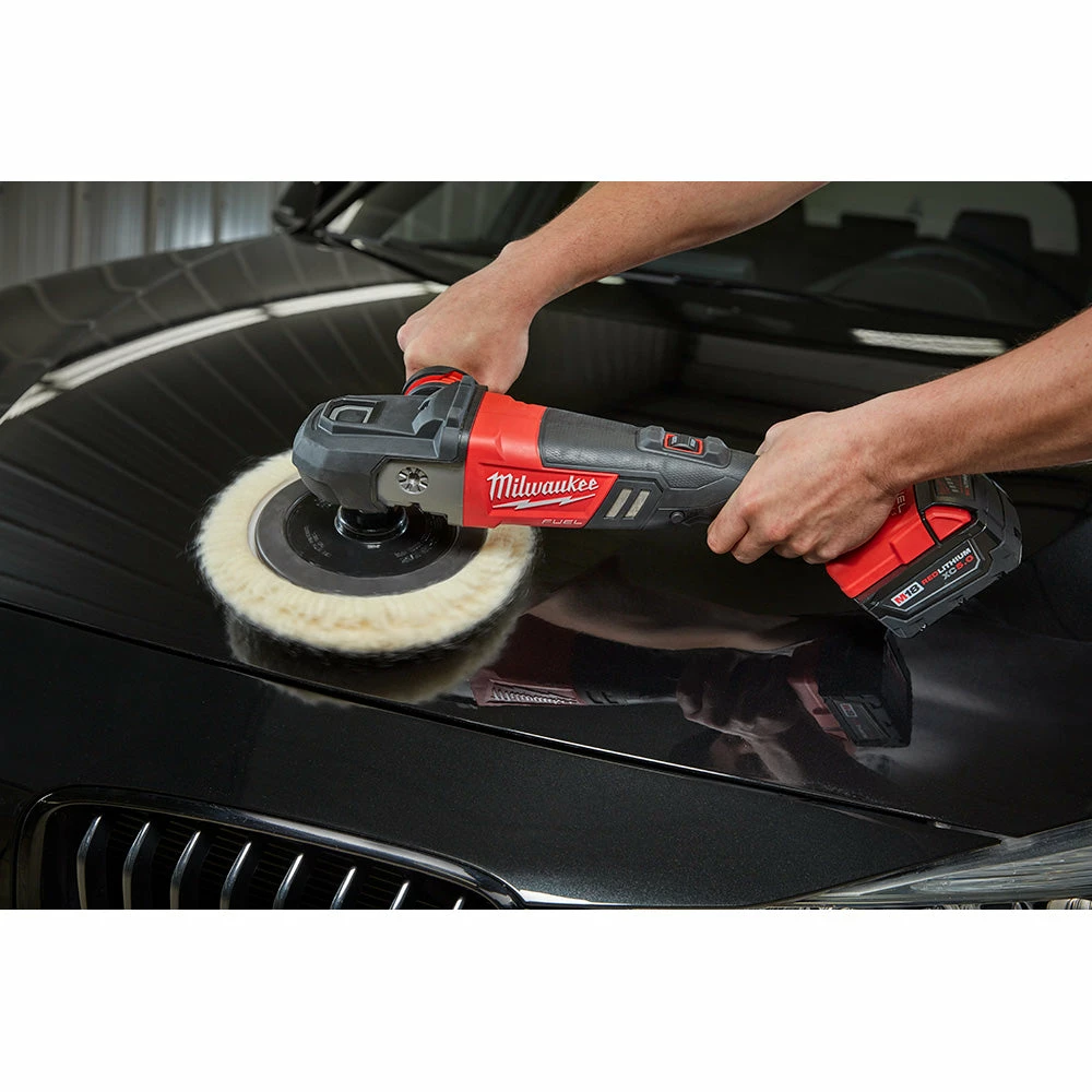 Milwaukee 2738-20 M18 18V FUEL 7” Cordless Lithium-Ion Polisher - Bare Tool Automotive 7 Milwaukee 2738-20 M18 18V FUEL 7” Cordless Lithium-Ion Polisher - Bare Tool Automotive