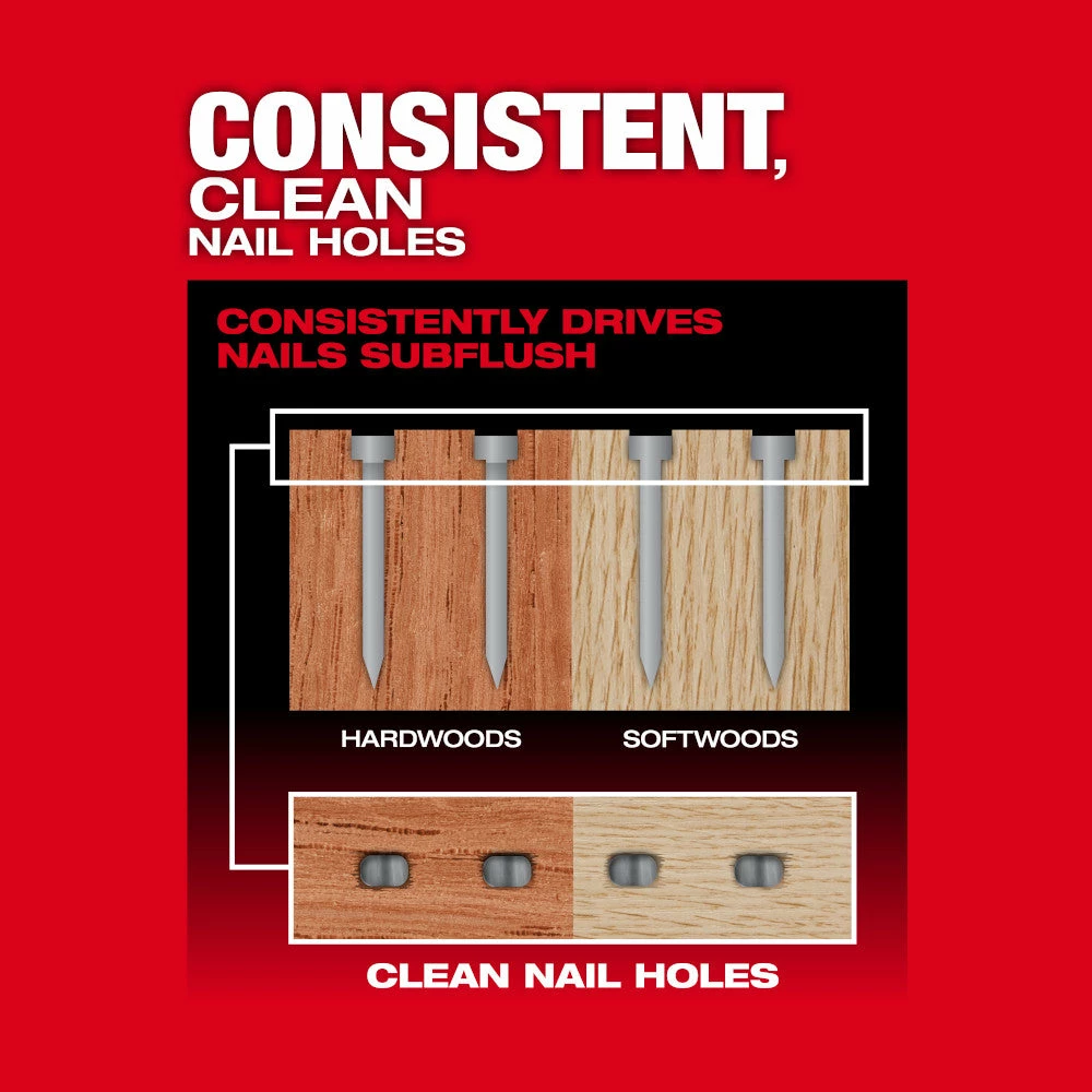 Tools & Equipment Milwaukee 2746-20 M18 FUEL 18V 18 Gauge Brad Nailer - Bare Tool 7 Tools & Equipment Milwaukee 2746-20 M18 FUEL 18V 18 Gauge Brad Nailer - Bare Tool