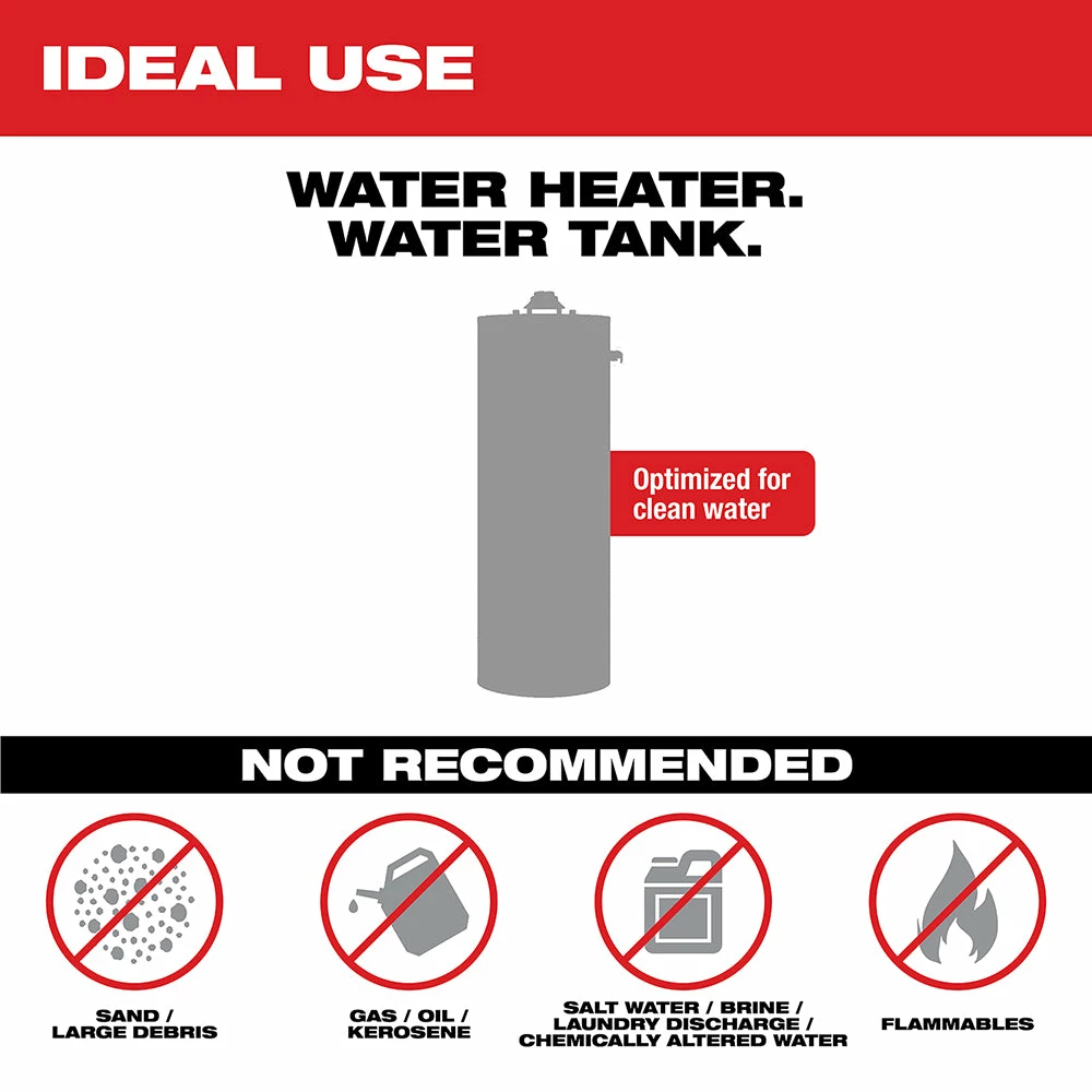 Milwaukee 2771-20 M18 FUEL 18V Water Transfer Pump - Bare Tool 5 Milwaukee 2771-20 M18 FUEL 18V Water Transfer Pump - Bare Tool