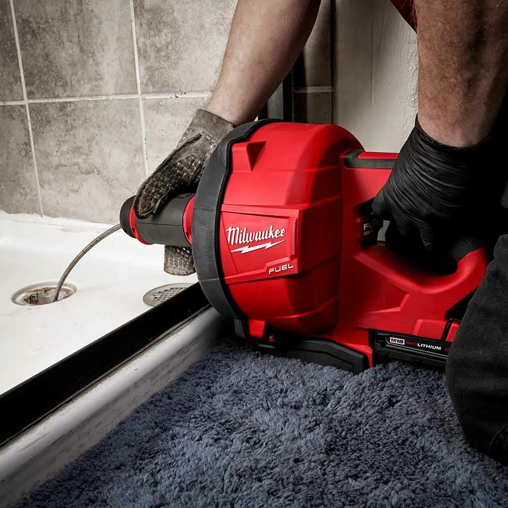 Milwaukee 2772A-20 M18 FUEL 18V 5/16" X 35' Cordless Drain Snake - Bare Tool 12 Milwaukee 2772A-20 M18 FUEL 18V 5/16" X 35' Cordless Drain Snake - Bare Tool