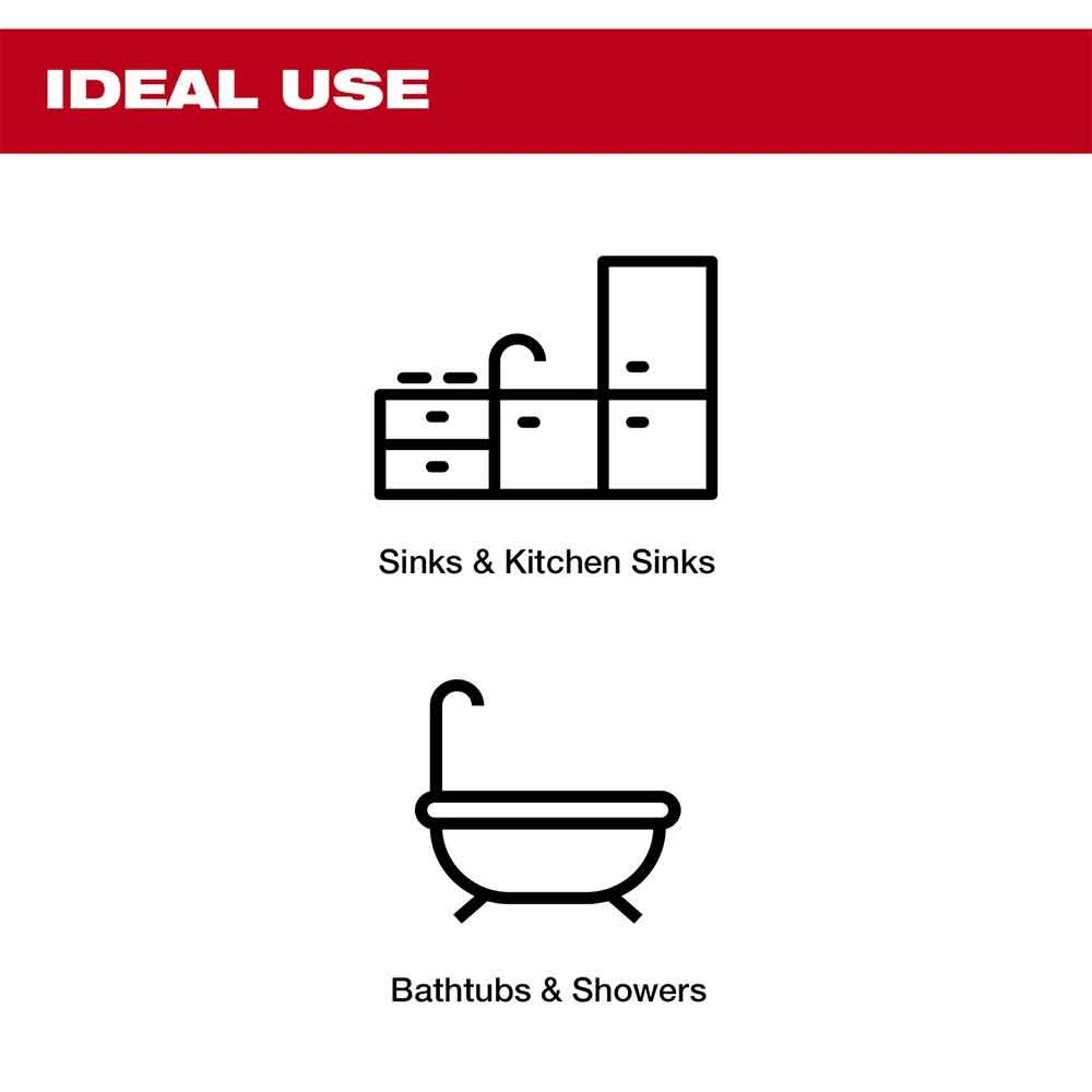 Milwaukee 2772A-20 M18 FUEL 18V 5/16" X 35' Cordless Drain Snake - Bare Tool 7 Milwaukee 2772A-20 M18 FUEL 18V 5/16" X 35' Cordless Drain Snake - Bare Tool