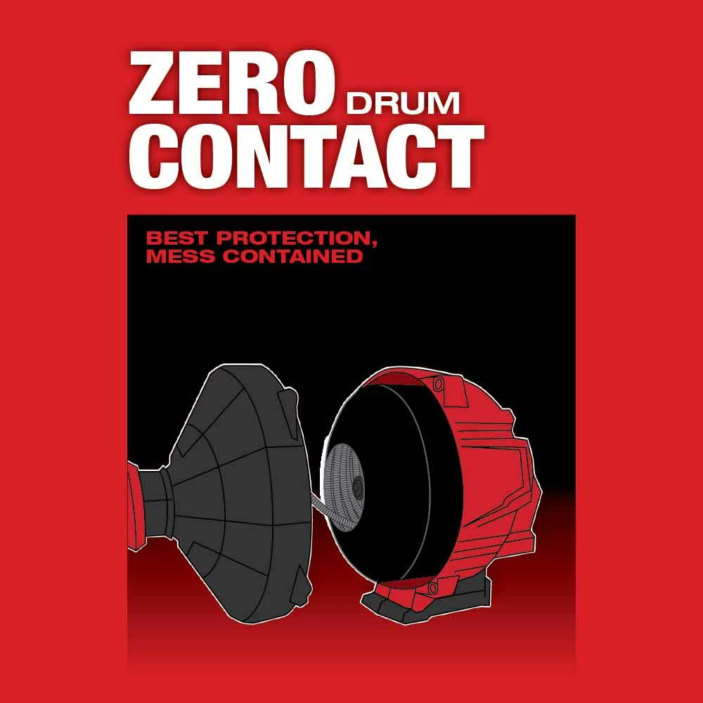 Milwaukee 2772A-20 M18 FUEL 18V 5/16" X 35' Cordless Drain Snake - Bare Tool 11 Milwaukee 2772A-20 M18 FUEL 18V 5/16" X 35' Cordless Drain Snake - Bare Tool