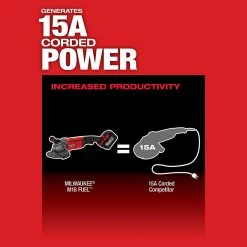 Milwaukee 2785-22HD M18 FUEL 18V 7/9-Inch Large Angle Grinder Kit Tools & Equipment