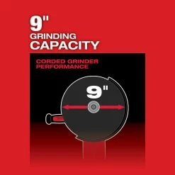 Milwaukee 2785-22HD M18 FUEL 18V 7/9-Inch Large Angle Grinder Kit Tools & Equipment