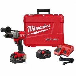 Tools & Equipment Milwaukee 2804-22 M18 FUEL 18V 1/2-Inch Lithium-Ion Brushless Hammer Drill Kit