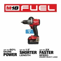 Tools & Equipment Milwaukee 2806-22 M18 FUEL 18V 1/2-Inch Cordless Hammer Drill Kit