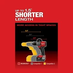 Tools & Equipment Milwaukee 2806-22 M18 FUEL 18V 1/2-Inch Cordless Hammer Drill Kit