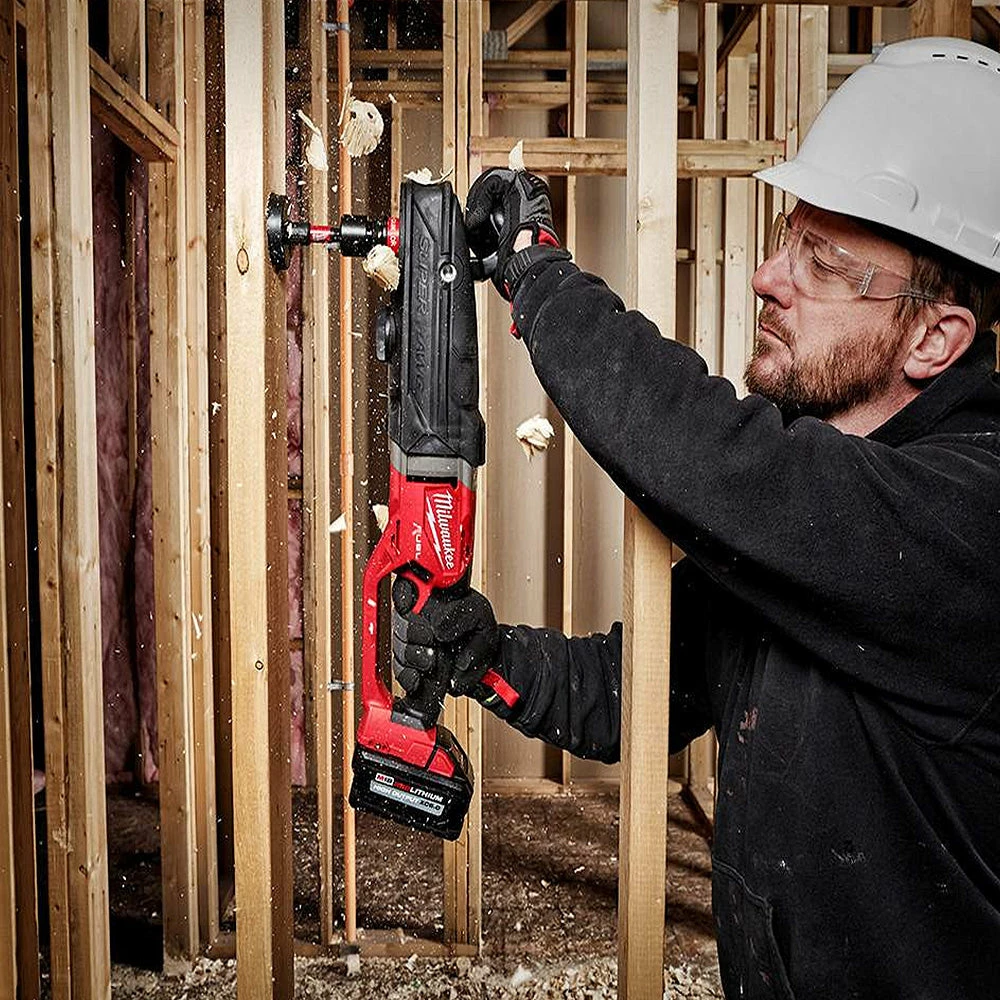 Milwaukee 2811-22 M18 FUEL 18V Super Hawg Right Angle Drill Quik-Lok Kit Tools & Equipment 6 Milwaukee 2811-22 M18 FUEL 18V Super Hawg Right Angle Drill Quik-Lok Kit Tools & Equipment