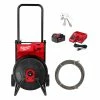 Tools & Equipment Milwaukee 2817A-21 M18 Li-Ion Cordless Drum Machine W/ 3/8" Cable