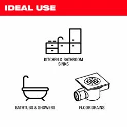 Tools & Equipment Milwaukee 2817A-21 M18 Li-Ion Cordless Drum Machine W/ 3/8