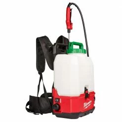 Milwaukee 2820-20PS M18 18V 4 Gallon Switch Tank Backpack Sprayer, Bare Tool