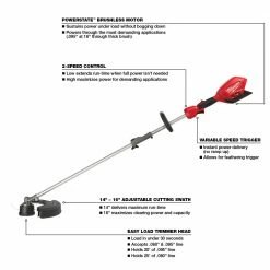 Lawn & Outdoor Power Milwaukee 2825-20ST M18 FUEL 18V 16-Inch QUIK-LOK String Trimmer-Bare Tool