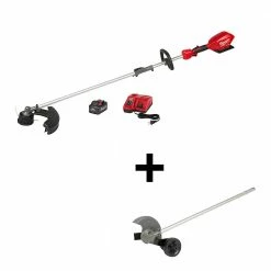 Lawn & Outdoor Power Milwaukee 2825-21E M18 FUEL Cordless String Trimmer / Edger Attachment Combo