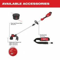 Milwaukee 2828-21 M18 18V Cordless Lithium-Ion Brushless String Trimmer Kit Lawn & Outdoor Power