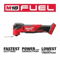 Milwaukee 2836-20 M18 FUEL 18V Cordless Li-Ion Oscillating Multi-Tool -Bare Tool Tools & Equipment